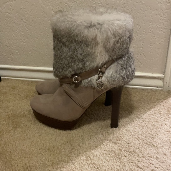 Coach heel boot suede - Picture 3 of 5